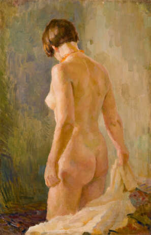 GERASIMOV, SERGEI (1885-1964). Standing Nude from Behind - Foto 1