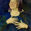 MALIAVIN, PHILIPPE (1869-1940). Laughing Baba - Archives des enchères