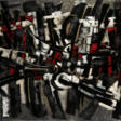 DMITRIENKO, PIERRE (1925-1974). Abstract Composition in Black, Red and White - Auction prices