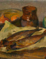 BRAZ, OSIP (1873-1936). Still Life with Fish