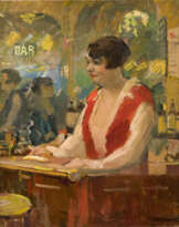 PAVIL, ELIE ANATOLE (1873-1948). In a Bar