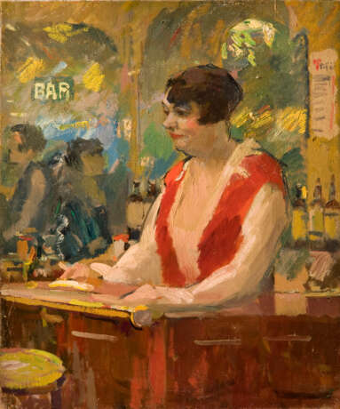 PAVIL, ELIE ANATOLE (1873-1948). In a Bar - Foto 1