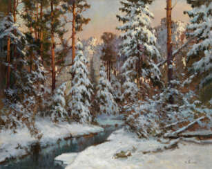 ROSEN, KARL (1864-1934). Winter Forest