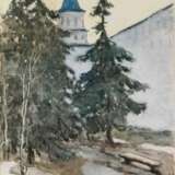 KALMYKOV, IVAN (1866-1925). Monastery in Winter - фото 1