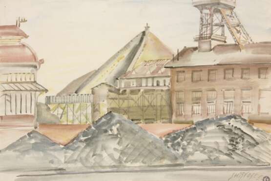 SURVAGE, LEOPOLD (1879–1968). At the Mine - Foto 1