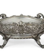 Charles-Nicolas Odiot. A MASSIVE FRENCH SILVER JARDINIERE CENTERPIECE