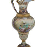 A CONTINENTAL SILVER-GILT AND ENAMEL EWER - photo 2