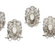 TWO MATCHING PAIRS OF EDWARD VII SILVER SCONCES - Auktionsarchiv