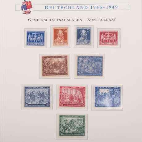 Complete collections Germany 1945-1949 ** - Foto 5