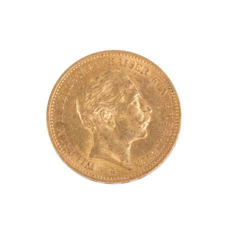 Prussia/GOLD - 6 x 20 Mark Wilhelm II 1896/95/99 and 1901/02, - Foto 3