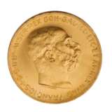 Austria/GOLD - 100 Crowns 1915/NP, Franz-Joseph, vz., - photo 1