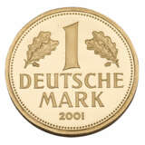 FRG/GOLD - 1 German Mark 2001 D - Foto 1