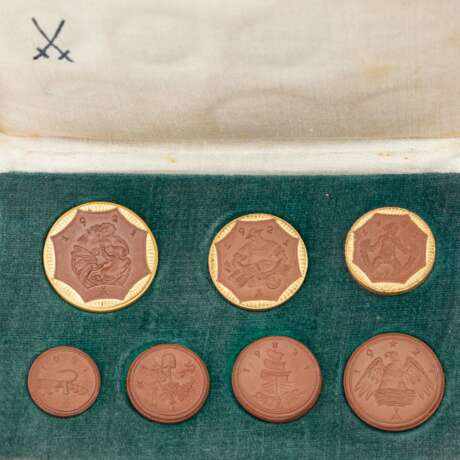 Weimar Republic / Meissen Manufactory - Set Notgeld 1921, - photo 2