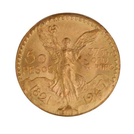 Mexico /GOLD - 50 pesos 1821-1947 - photo 1