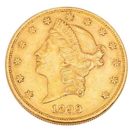 USA/GOLD - 20 Dollars 1899 - Foto 1