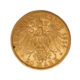 German Empire /GOLD - Prussia Wilhelm II 20 Mark Unifrom 1914/A - фото 2