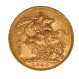 Australia /GOLD - Edward VII 1 x 1 Sovereign 1908-P - photo 2