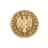 FRG/GOLD - 1 German Mark 2001 F, - фото 2