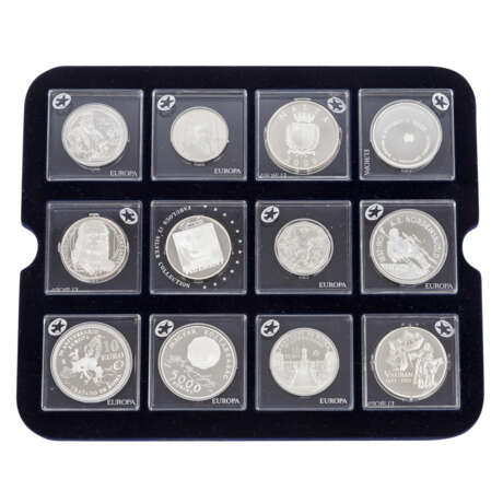 The official EUROPA collection in silver with 41 coins - photo 3