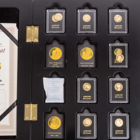 Collection FRG - mini gold medals with about 15 g fine gold - photo 3