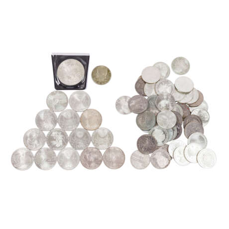 Collection BRD - commemorative coins with 41 x 5 DM and 14 x 5 DM - фото 1