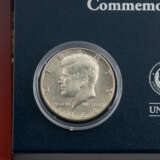 USA - Coin box with silver commemorative coins, - фото 3