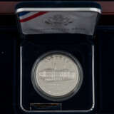 USA - Coin box with silver commemorative coins, - фото 4