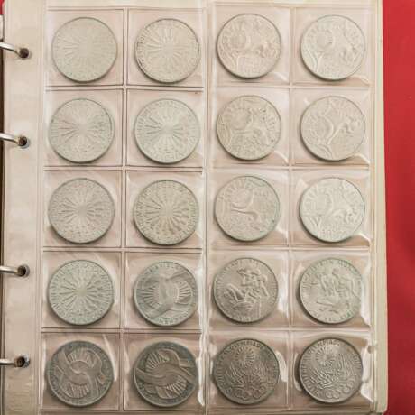 Album with BRD coins collection - - photo 2