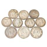 German Empire - small pack of 10 silver coins, - Foto 1
