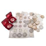 Colorful mixed coin assortment with SILVER - - фото 1