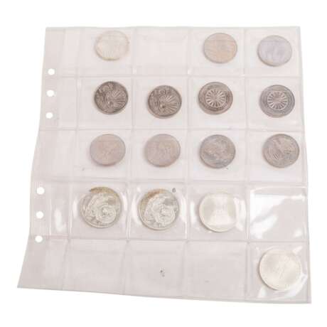 Colorful mixed coin assortment with SILVER - - Foto 5