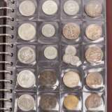Coins and medals in album, with SILVER - - photo 3