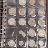 Coins and medals in album, with SILVER - - photo 4