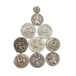 Convolute Antique Replica Coins