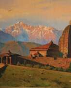 Oleg Pojidaev (b. 1973). Храм в Гималаях, Химачал, Индия