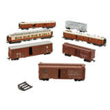 LILIPUT/RIVAROSSI/TRIX set of 11 freight and passenger cars, H0 gauge, - photo 3