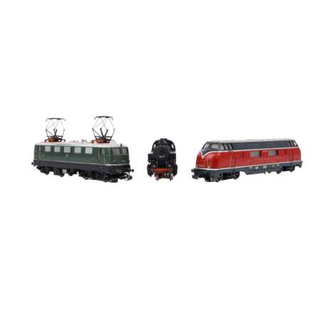 MÄRKLIN 3-piece set of locomotives, H0 gauge, - Foto 3