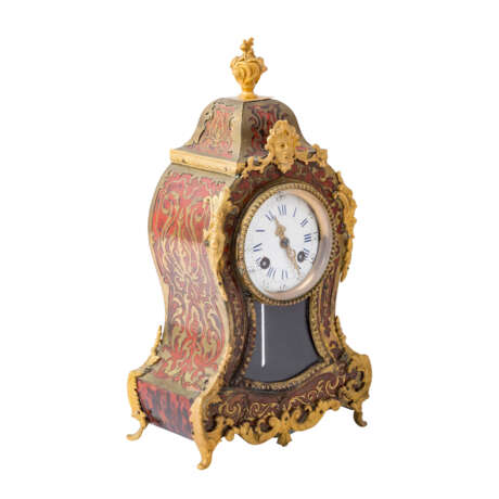 BOULLE STYLE TABLE CLOCK, - photo 2