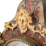 BOULLE STYLE TABLE CLOCK, - photo 6