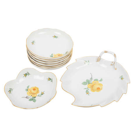 MEISSEN 32-piece coffee service 'Yellow Rose', 1st and 2nd choice, 20th/21st century. - photo 6