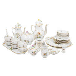 HEREND 30-piece coffee tea set 'Rothschild', 20th c.