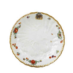 MEISSEN small plate 'Swan design', 18th c. (?)