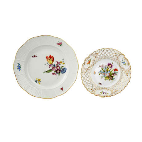 MEISSEN two plates, late 19th/early 20th c. - фото 1