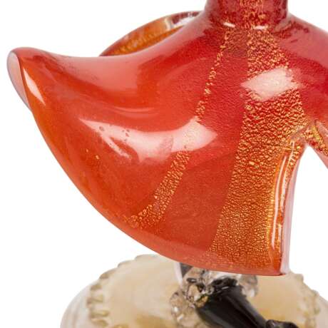 Pair of two-flame MURANO candlesticks, 20th c., - Foto 7
