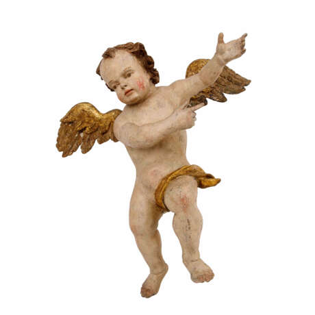 BILDSCHNITZER 17th century, baroque angel, - photo 2