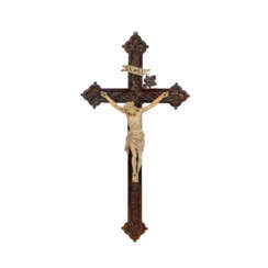 BILDSCHNITZER 19th century, crucifix, end of 19th century,