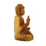 Buddha Shakyamuni made of wood. SOUTH EAST ASIA, - Foto 5
