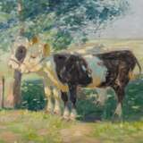 WÜRFFEL, HANS (1884-1974) "Cows in the penumbra". - Foto 4