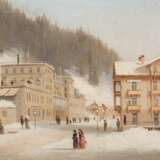 SOMMER, FERDINAND (1822-1901) "Spa Promenade" 1870 - Foto 4