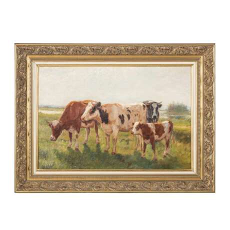 VAN LOKHORST, JOHAN NICOLAAS (ATTRIBUIERT, 1837-c.1929) "Grazing Cows on a Sunny Day." - Foto 2